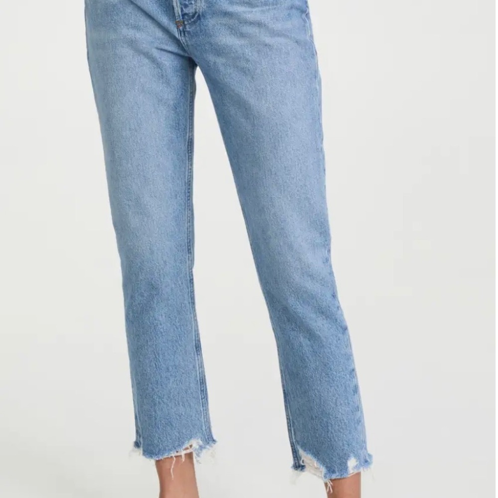 Agolde Riley crop in Haven